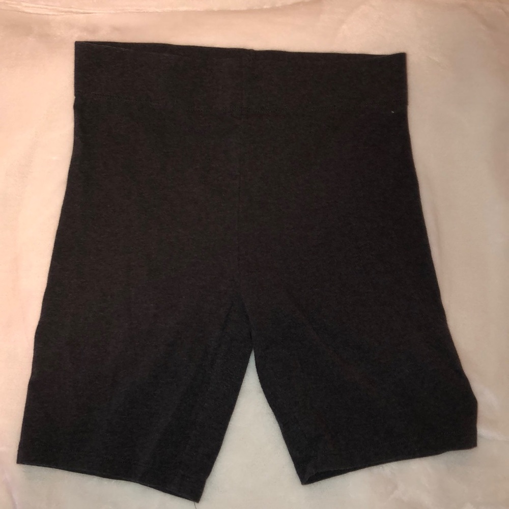 Charcoal Biker Shorts